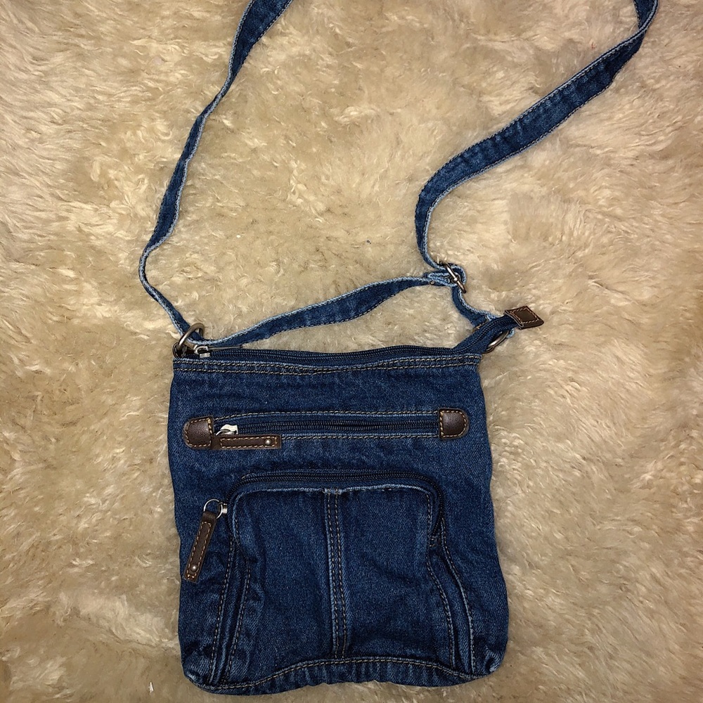 Early 2000’s Denim Crossbody Purse